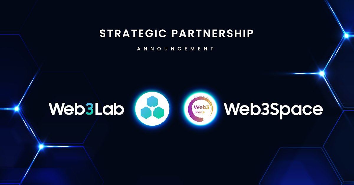 Web3Lab and Web3Space announce the strategic partnership